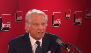Dominique de Villepin : "La force militaire contre des organisations terroristes, dans des États défaillants, est non seulement inefficace mais contreproductive"