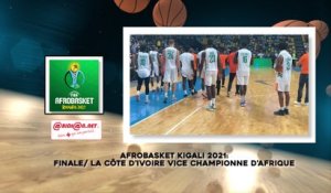 Afrobasket Kigali 2021:Finale/La Côte d’Ivoire vice championne d’Afrique