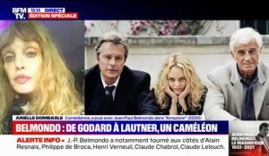 Arielle Dombasle: "Jean-Paul Belmondo était un homme totalement vrai"