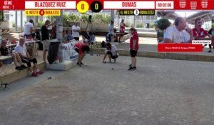 8ème BLAZQUEZ RUIZ vs DUMAS : National à pétanque doublette féminin de Monaco - 3ème Ducasse's Challenge 2021
