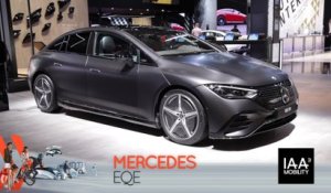Mercedes EQE (2021) : découvrez-le en direct du salon de Munich !