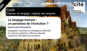 Le langage humain : un paradoxe de l'évolution ?