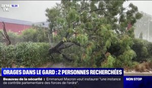 Orages dans le Gard: deux personnes recherchées