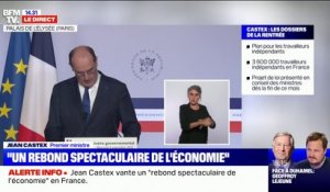 Jean Castex: "Chaque circonscription de police ou de gendarmerie comptera plus d'effectifs en 2022 qu'en 2017"