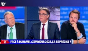 Face à Duhamel: Zemmour 2022, ça se précise ? - 08/09