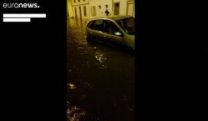 France : Agen sous l'eau, précipitations exceptionnelles sur le Sud-Ouest