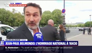 Gilles Lellouche: "Jean-Paul Belmondo, c'était un soleil"