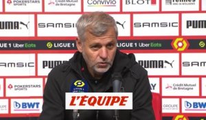 Genesio : « J'ai limite honte » - Foot - L1 - Rennes