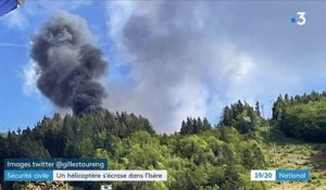 Isère : un hélicoptère de la Sécurité civile s'est écrasé dans le massif du Vercors