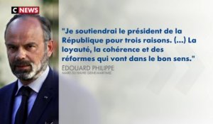 Présidentielle 2022 : Edouard Philippe assure Emmanuel Macron de son «soutien complet»
