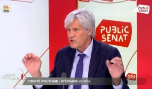 Stéphane Le Foll à propos du PS: "On n'est pas dans la renaissance, on est dans la dégringolade"