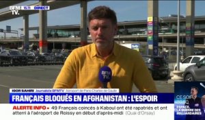 Un avion rapatriant des Français et Franco-afghans coincés à Kaboul atterrit à Roissy