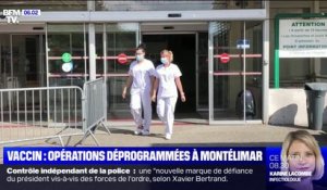 Vaccination obligatoire: des opérations déprogrammées à Montélimar, faute de personnels immunisés