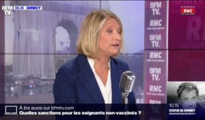 Karine Lacombe affirme que le vaccin Janssen, administré en une injection, devra être complété par une dose d'un vaccin à ARN messager