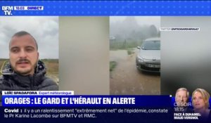 Le Gard et l'Hérault touchés par de violents orages