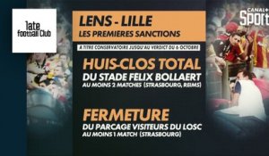 Lens / Lille : les premières sanctions - Ligue 1 Uber Eats