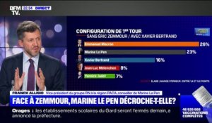 Franck Allisio sur Éric Zemmour: "Après 15 jours de tapage médiatique, 2 ou 3 points de gagnés [dans les sondages], ce n'est pas grand chose"