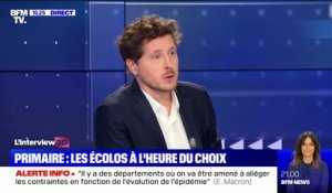 Sébastien Chenu "ne pourra pas voter" à la primaire des écologistes, selon Julien Bayou