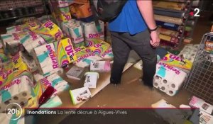 Inondations : de lourds dégâts dans le Gard et l'Hérault