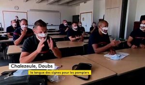 Dans le Doubs, les pompiers formés à la langue des signes