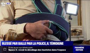 Le conducteur blessé par balles lors d'un contrôle de police à Stains témoigne sur BFMTV