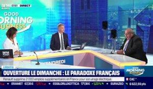 Emmanuel Lechypre : Ouverture le dimanche, le paradoxe français - 17/09