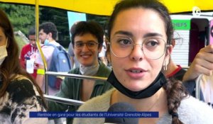 Reportage - Rentrée en gare pour les étudiants de l'UGA