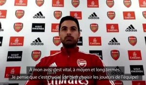 Arsenal - Arteta : "Il doit y avoir de l'amour dans l'équipe"