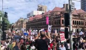 Australie : nouveau rassemblement anti-confinement à Melbourne