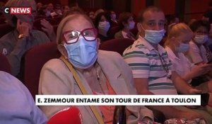 Eric Zemmour entame son tour de France à Toulon : Reportage avec ceux qui sont venir l'applaudir le 17 septembre 2021