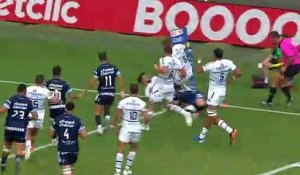 TOP 14 - Essai de Lucas TAUZIN (ST) - Montpellier Hérault Rugby - Stade Toulousain - J03 - Saison 2021/2022
