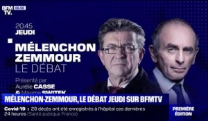 Jean-Luc Mélenchon face à Éric Zemmour, le débat ce jeudi sur BFMTV