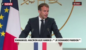 Emmanuel Macron : «reconnaissance et réparation»