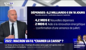 2022: Emmanuel Macron va-t-il "cramer la caisse " ?