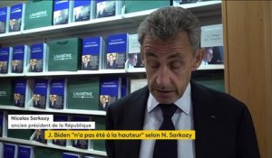 Crise des sous-marins : "Cela ne se fait pas entre amis et entre alliés", juge Nicolas Sarkozy
