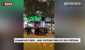 Accident dramatique sur les Champs-Elysées
