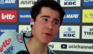 Championnat du monde sur route - CLM - Juniors - Cian Uijtdebroeks : "J’avais un peu peur que la blessure revienne"