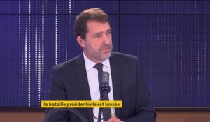 Présidentielle : Christophe Castaner dénonce "l'hystérisation du débat politique" mais approuve le débat Mélenchon-Zemmour
