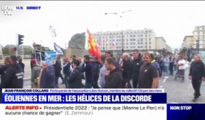 Éoliennes en mer: les pêcheurs du Havre et de Cherbourg en colère