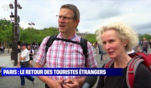 Paris : le retour des touristes étrangers - 27/09