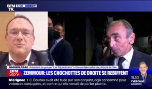 Damien Abad: "Éric Zemmour, comme Madame Le Pen, ne seront jamais élus président de la République"