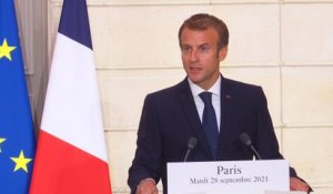 Emmanuel Macron: "Les États-Unis se concentrent beaucoup sur eux-mêmes"