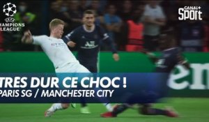 Énorme tacle de Kevin de Bruyne sur Idrissa Gueye ! - PSG / Manchester City