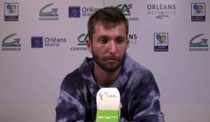 ATP - Orléans 2021 - Corentin Moutet : "Je pense qu'il y a beaucoup de joueurs qui souffrent physiquement cette année"