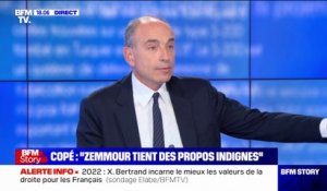 "Bien sûr" que Jean-François Copé est prêt à débattre avec Eric Zemmour