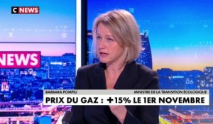 Barbara Pompili : «le prix du gaz va bien augmenter de +15% au 1er novembre»