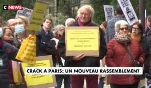 Nouveau rassemblement contre le crack à Paris