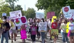 USA : nombreuses manifestations pour le droit à l'avortement