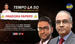 Tempo la So : Pandora Papers : Murvind Beetun reçoit Axcel Chenney et Neel Madhun