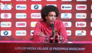 Axel Witsel préface le match Belgique-France en Ligue des nations